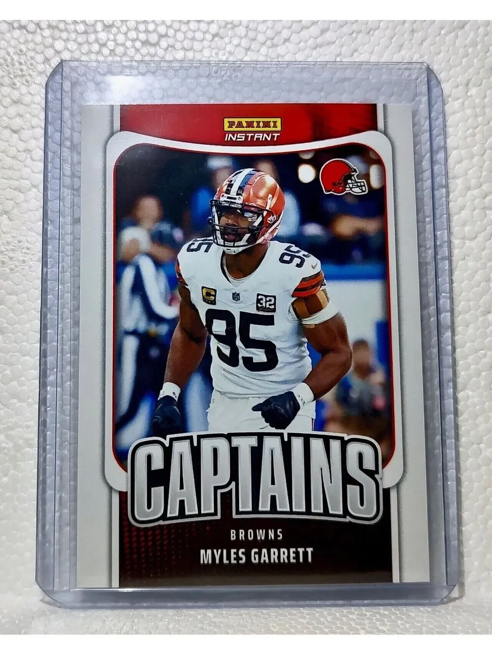 Myles Garrett 2023 Panini NFL Captain #8 Football Card Cleveland Browns 1/331